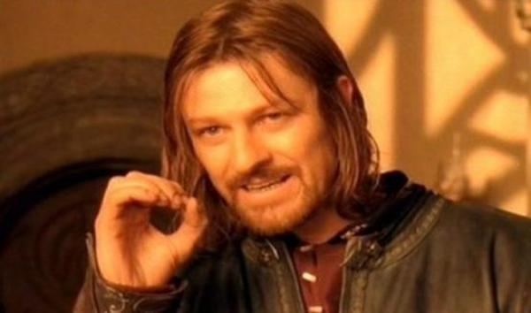 the "one does not simply walk into mordor" meme image
